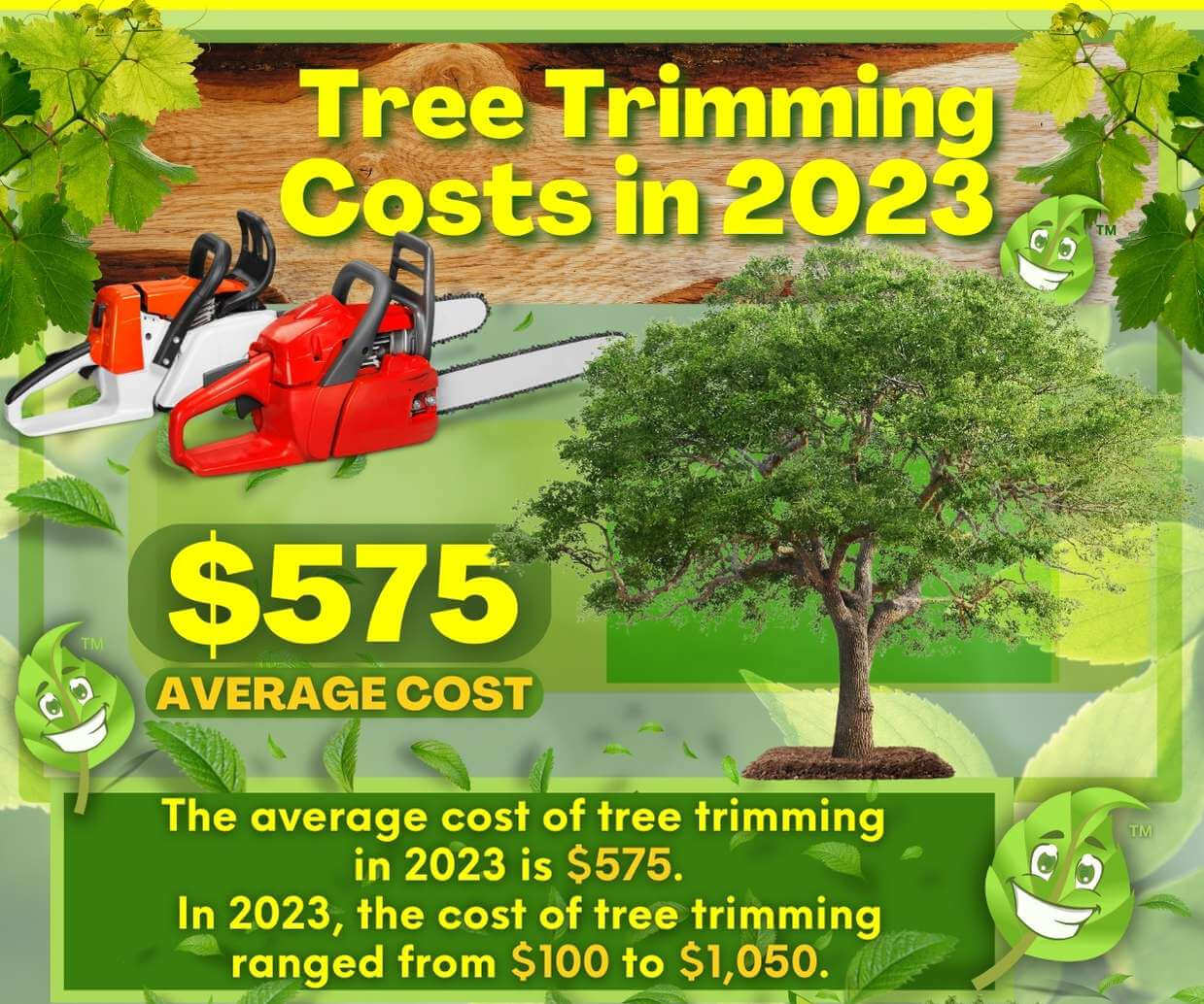 Tree Trimming Costs in 2023